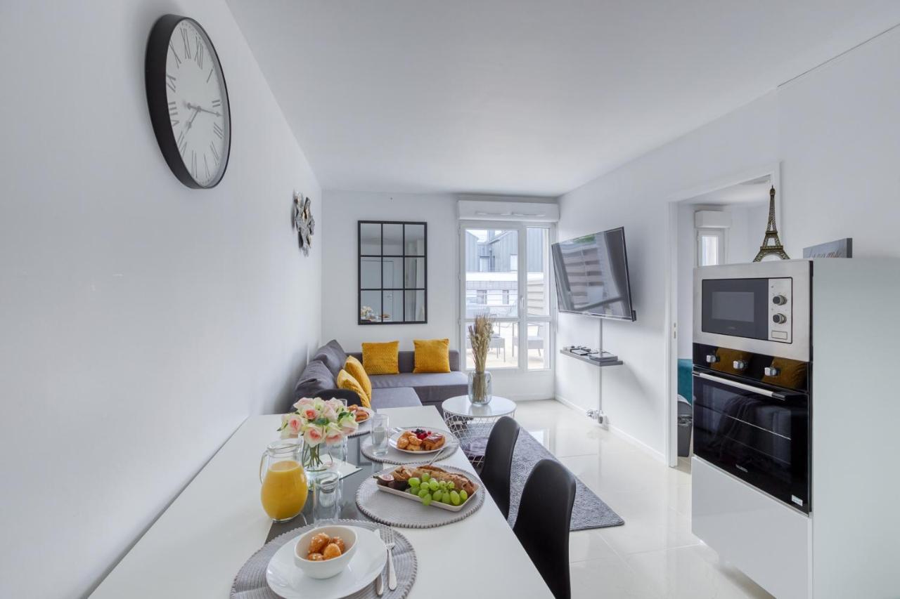 La Terrasse Disney/gare/centre A 3min Parking Free Apartment Montevrain
