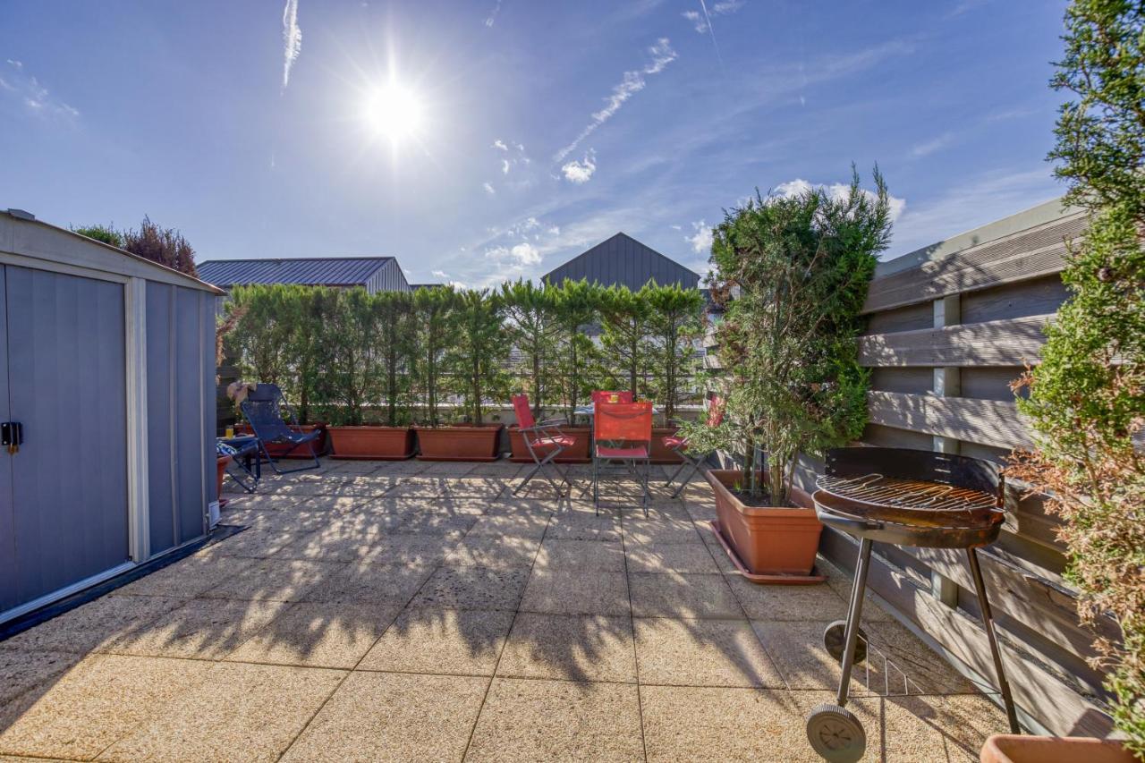 La Terrasse Disney/gare/centre A 3min Parking Free Apartment Montevrain